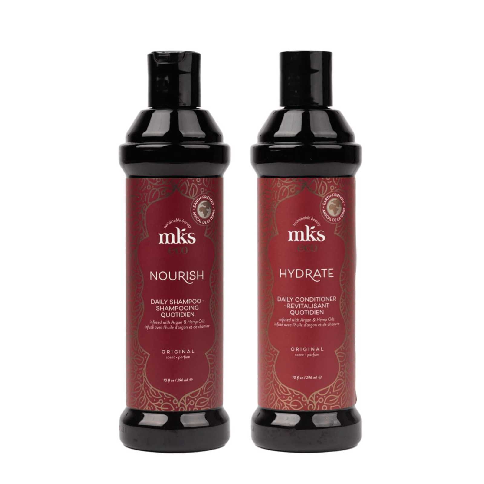 MKS eco Nourish Shampoo & Conditioner 296ml Duo - Ultracuts