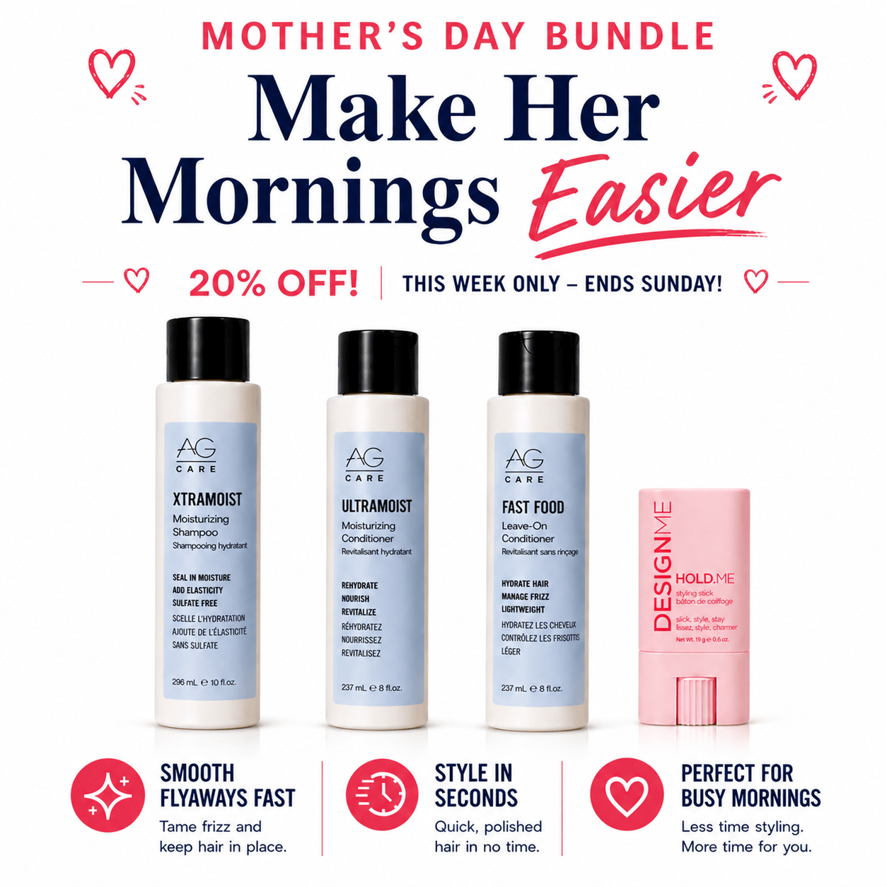 Mother’s Day Bundle – Make Her Mornings Easier - Ultracuts