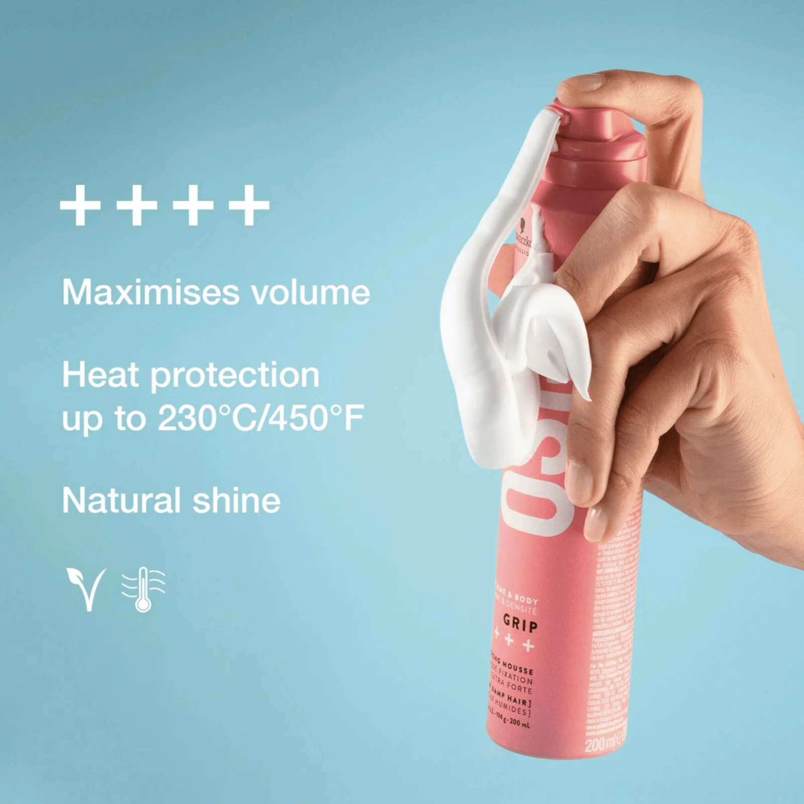 OSiS+ Grip Extra Strong Mousse - Ultracuts