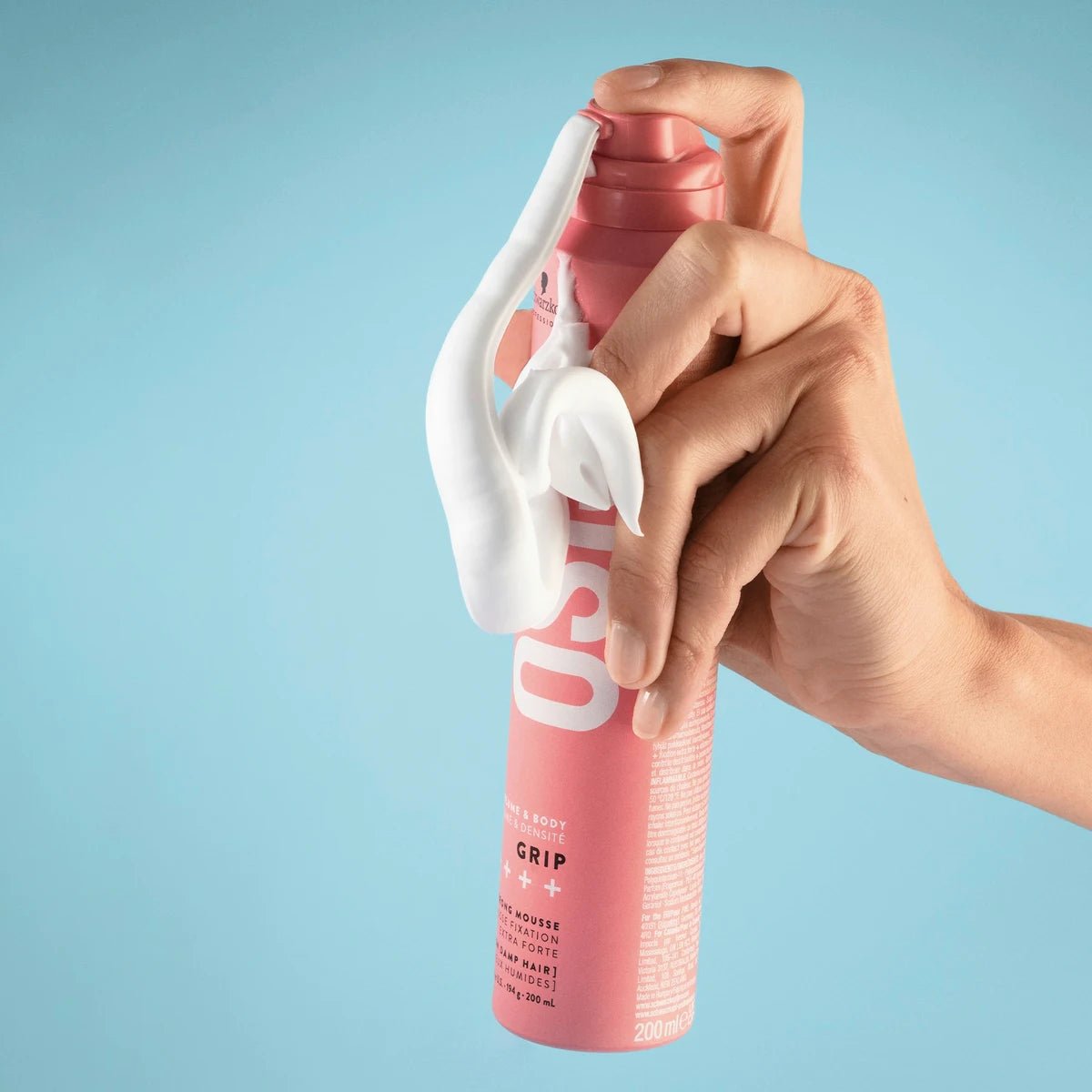 SCHWARZKOPF OSIS+ Grip Extra Strong Mousse - Ultracuts